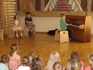 Koncert uczniów szkoły muzycznej